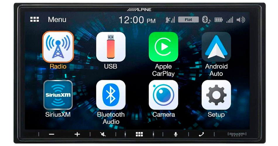 7" Mech-Less Receiver Compatible with Apple CarPlay and Android Auto