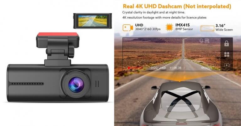 Review BlueSkySea B4K - Best Budget Priced Dash Cam Of 2021